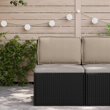 vidaXL Cushion Pallet για πλάτη Taupe 60x40x12cm από ύφασμα Oxford