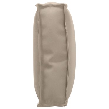vidaXL Cushion Pallet για πλάτη Taupe 60x40x12cm από ύφασμα Oxford