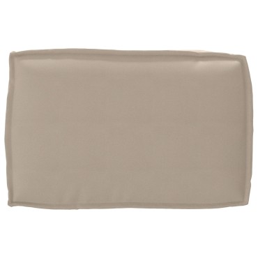 vidaXL Cushion Pallet για πλάτη Taupe 60x40x12cm από ύφασμα Oxford