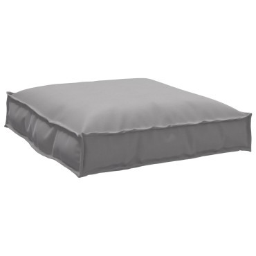 vidaXL Μαξιλάρι Παλέτας για Καθίσμα Γκρι 70x70x12cm Υφασμα Οξφόρδης