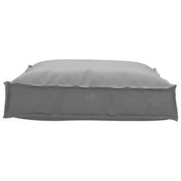 vidaXL Μαξιλάρι Παλέτας για Καθίσμα Γκρι 70x70x12cm Υφασμα Οξφόρδης