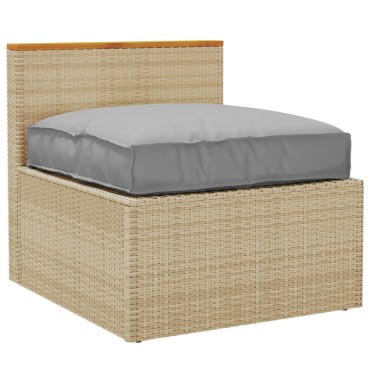 vidaXL Μαξιλάρι Παλέτας για Καθίσμα Γκρι 80x80x12cm Υφασμάτινο