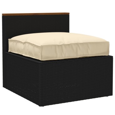 vidaXL μαξιλάρι παλέτας  για καθίσμα μπεζ 80x80x12cm ύφασμα Oxford