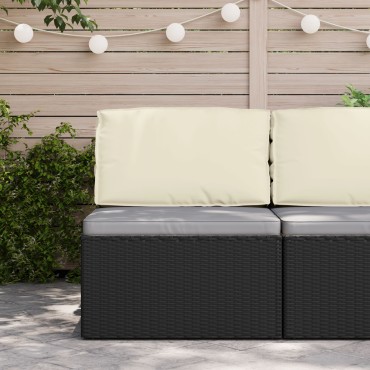 vidaXL Μαξιλάρι Παλέτας για πλάτη Κρεμ 70x40x12cm ύφασμα Oxford