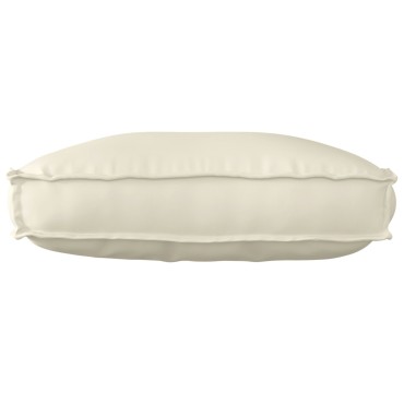 vidaXL Μαξιλάρι Παλέτας για πλάτη Κρεμ 70x40x12cm ύφασμα Oxford