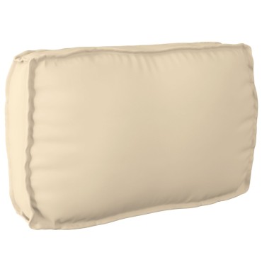 vidaXL Μαξιλάρια Μπεζ Πολυεστέρας 70x12x40cm Ανθεκτικά στα νερά
