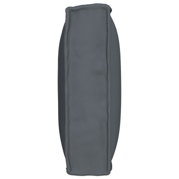 vidaXL Μαξιλάρι Παλέτας  για Πλάτη Ανθρακί 80x40x12cm Υφασμάτινο