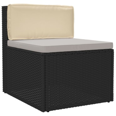 vidaXL Μαξιλάρι Πλάτης Μπεζ 80x40x12cm Υφάσματος Oxford
