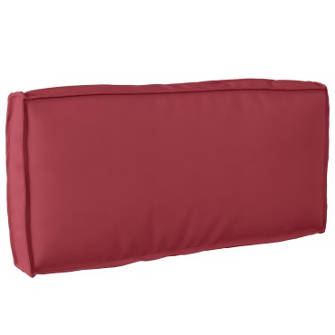 vidaXL Μαξιλάρι Παλέτας για Πλάτη Μπορντό 80x40x12cm Υφάσματος Oxford