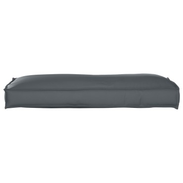 vidaXL Μαξιλάρι Παλέτας για πλάτη Ανθρακί 120x40x12cm Ύφασμα Oxford