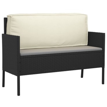 vidaXL Μαξιλάρι Πλάτης Κρεμ 120x40x12cm Υφασμάτινο