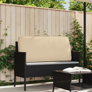 vidaXL Μαξιλάρι Πλάτης Μπεζ 120x40x12cm Ύφασμα Oxford