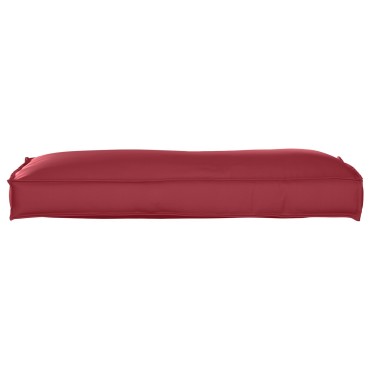 vidaXL Μαξιλάρι Παλέτας για Στήριξη Μπορντό 120x40x12cm Ύφασμα Oxford