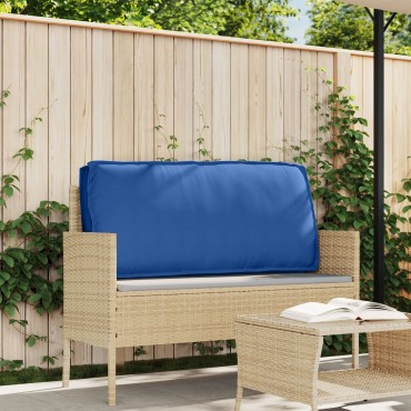 vidaXL Μαξιλάρι Παλετών για Πλάτη Μπλε Royal 120x40x12cm Ύφασμα Oxford