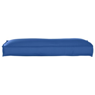 vidaXL Μαξιλάρι Παλετών για Πλάτη Μπλε Royal 120x40x12cm Ύφασμα Oxford