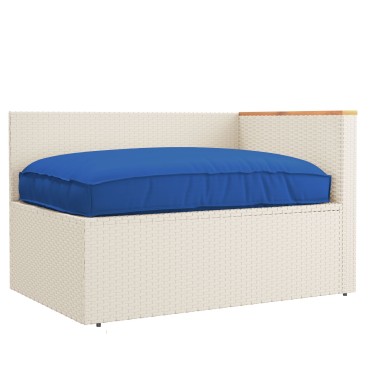 vidaXL Μαξιλάρι Παλέτας για Κάθισμα Μπλε 120x80x12cm Υφασμάτινο