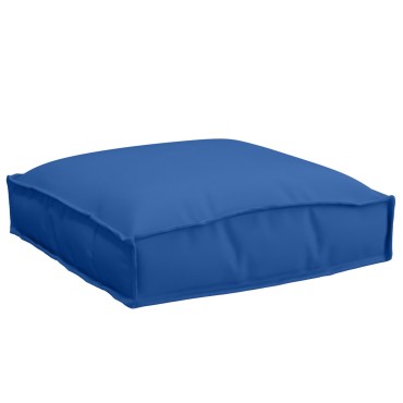 vidaXL Μαξιλάρια Παλετών 2 τεμ Μπλε Βασιλικό 40x40x8cm Πολυεστέρα