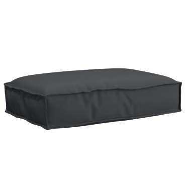 vidaXL Μαξιλάρι Παλέτας για Καθιστικό Μαύρο 60x40x8cm από Ύφασμα Oxford