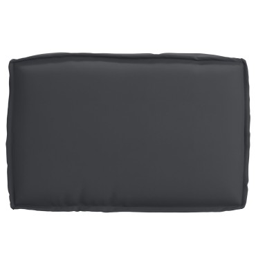 vidaXL Μαξιλάρι Παλέτας για Καθιστικό Μαύρο 60x40x8cm από Ύφασμα Oxford