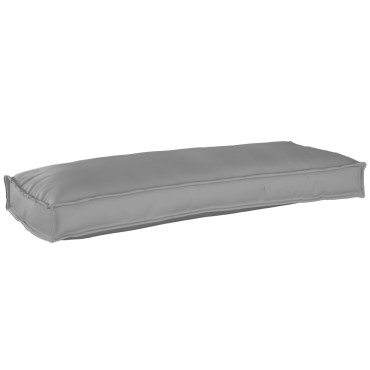 vidaXL Μαξιλάρι Παλετών για Παγκάκι Γκρι 100x40x8cm Υλικό Oxford