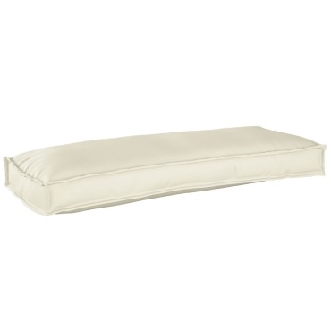 vidaXL Μαξιλάρι Παλέτας για Πάγκο Κρεμ 100x40x8cm Υφάσματος Oxford