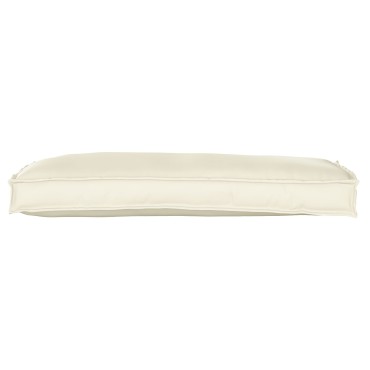 vidaXL Μαξιλάρι Παλέτας για Πάγκο Κρεμ 100x40x8cm Υφάσματος Oxford