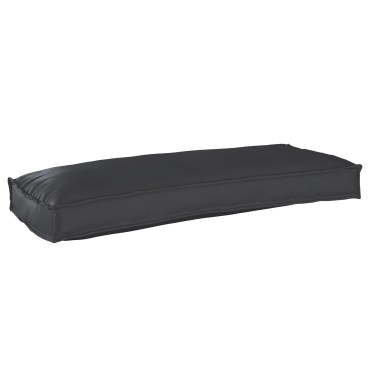 vidaXL Μαξιλάρι Παλέτας για Πάγκο Μαύρο 100x40x8cm Υφασμάτινο