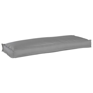 vidaXL Μαξιλάρι Παλετών για Παγκάκι Γκρι 110x40x8cm Ύφασμα Oxford
