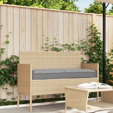 vidaXL Μαξιλάρι Παλετών για Παγκάκι Γκρι 110x40x8cm Ύφασμα Oxford