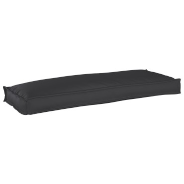 vidaXL Μαξιλάρι Παλέτας για Πάγκο Μαύρο 110x40x8cm Oxford Fabric