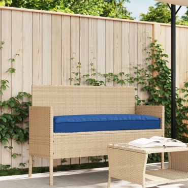 vidaXL Μαξιλάρι Παγκάκι Βασιλικό Μπλε 110x40x8cm Ύφασμα Oxford