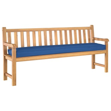 vidaXL Μαξιλάρι Εξωτερικού Χώρου Σετ 2 Royal Blue Πολυεστέρας Κανονικό 40x180x8cm