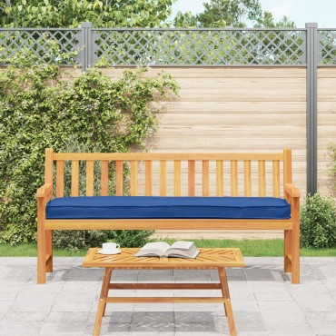 vidaXL Μαξιλάρι Εξωτερικού Χώρου Σετ 2 Royal Blue Πολυεστέρας Κανονικό 40x180x8cm