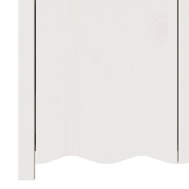 vidaXL Σύνθετο "DRAMMEN" Λευκό 114x43x75,5cm Ξύλο Πεύκου 1 τεμ.