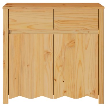 vidaXL Μπουφές ""DRAMMEN"" 79x43x75,5cm Μασίφ Ξύλο Πεύκου 1 τεμ.
