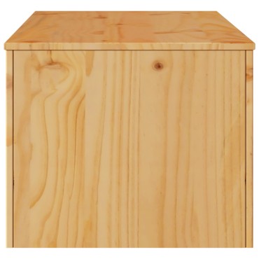vidaXL Τραπέζι σαλονιού ""DRAMMEN"" 99x55x45cm Μασίφ ξύλο πεύκου 1 τεμ.