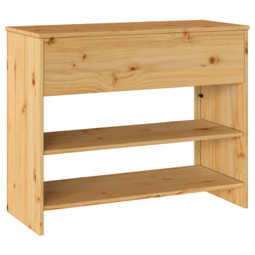 vidaXL Τραπέζι Κονσόλας ""DRAMMEN"" 89,5x37x73cm από Μασίφ Ξύλο Πεύκου