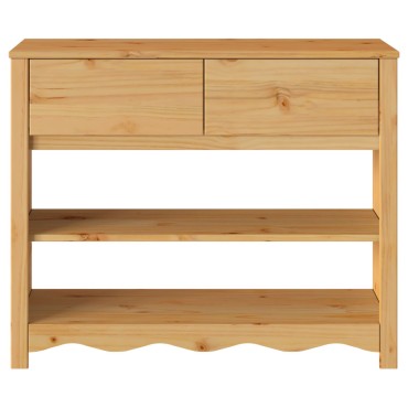 vidaXL Τραπέζι Κονσόλας ""DRAMMEN"" 89,5x37x73cm από Μασίφ Ξύλο Πεύκου