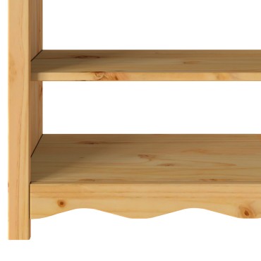 vidaXL Τραπέζι Κονσόλας ""DRAMMEN"" 89,5x37x73cm από Μασίφ Ξύλο Πεύκου