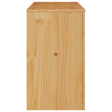 vidaXL Συρταριέρα ""DRAMMEN"" 111x43x73,5cm Μασίφ ξύλο πεύκου 1 τεμ.
