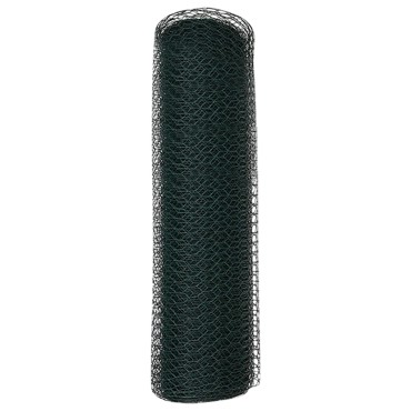 vidaXL Εξάγωνος Φράχτης Πράσινος 0.4x100 μ Steel 10000x0.07x40cm