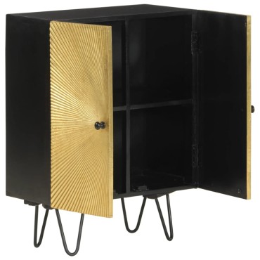 vidaXL Ντουλάπι 55x30x75cm από Μασίφ Ξύλο Μάνγκο 1 τεμ.