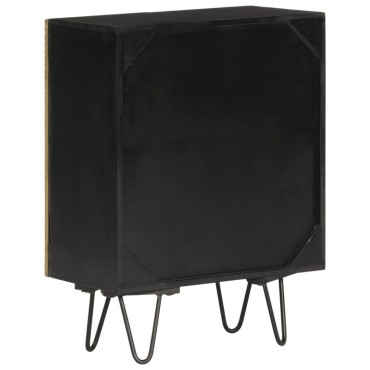 vidaXL Ντουλάπι 55x30x75cm από Μασίφ Ξύλο Μάνγκο 1 τεμ.