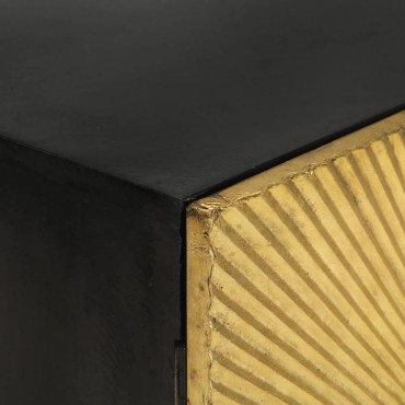 vidaXL Ντουλάπι 55x30x75cm από Μασίφ Ξύλο Μάνγκο 1 τεμ.