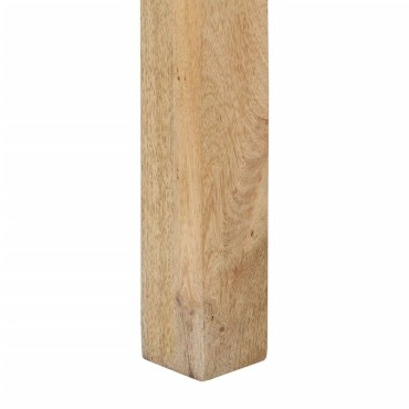vidaXL Τραπέζι Κονσόλα 110x30x75cm από Μασίφ Ξεβαμμένο Ξύλο Μάνγκο 1 τεμ.
