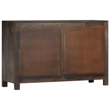 vidaXL Ντουλάπι με Σκαλιστό Σχέδιο 110x35x70cm από Μασίφ Ξύλο Μάνγκο 1 τεμ.