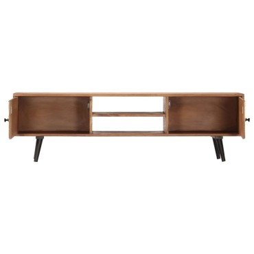 vidaXL Έπιπλο Τηλεόρασης 140x30x40cm από Μασίφ Ξύλο Ακακίας