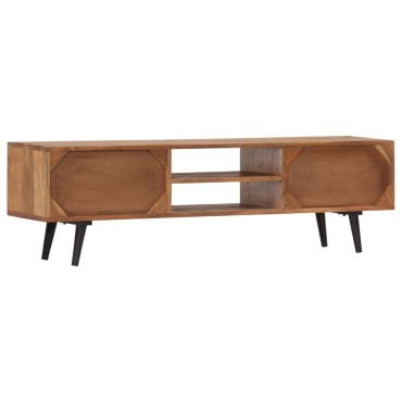 vidaXL Έπιπλο Τηλεόρασης 140x30x40cm από Μασίφ Ξύλο Ακακίας