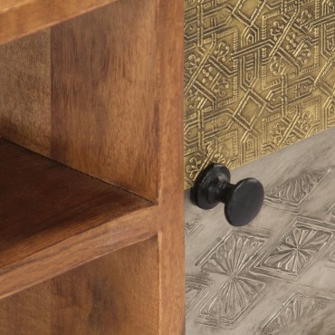vidaXL Έπιπλο Τηλεόρασης 140x30x40cm από Μασίφ Ξύλο Ακακίας