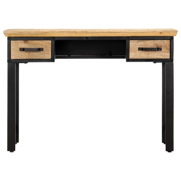 vidaXL Γραφείο 110x50x76cm από Μασίφ Ξύλο Μάνγκο 1 τεμ.